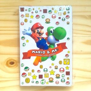 My Nintendo Mario & Me 3 Year Notebook